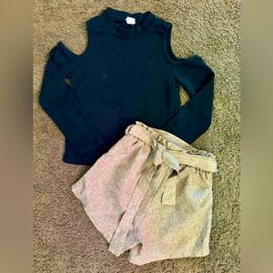 Girls Size 7 Shorts Outfit